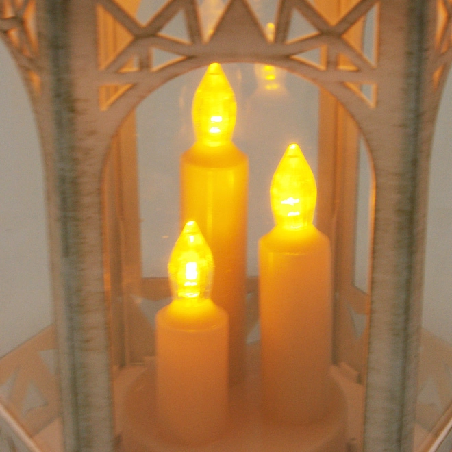 Свічник-ліхтар з 3 свічками LEDOR-PL6048 Білий з золотом (45469) - фото 3 Свічник-ліхтар з 3 свічками LEDOR-PL6048 Білий з золотом (45469) - фото 3