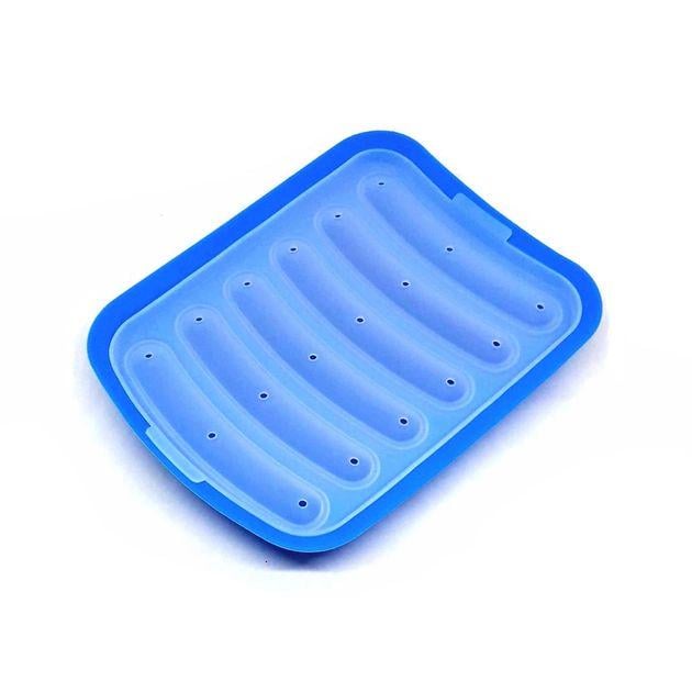 Форма для сосисок Kitchen Sausage Silicone Mold Синий (ma65) - фото 6