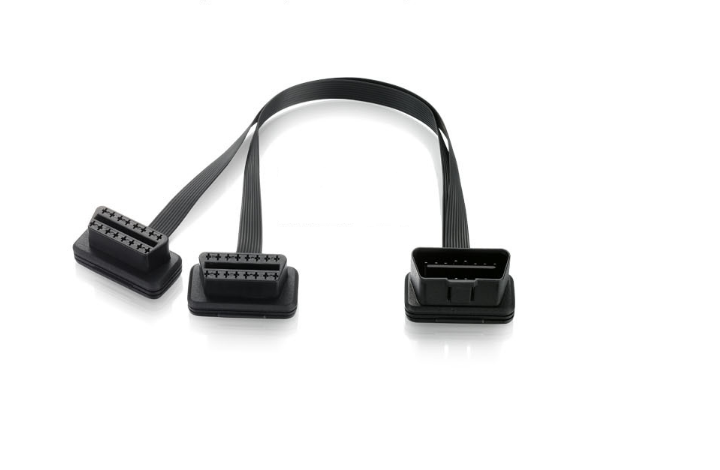 Діагностичний подовжувач-розгалужувач OBD2+2 роз'єми 16 pin (1025993647)