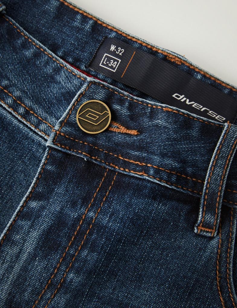 Джинси чоловічі Diverse REDWOOD 241 р. 33/32 Темно-блакитний (5902598956842) - фото 6