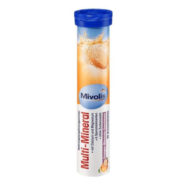 Вітамінно-мінеральний комплекс Mivolis Апельсин-маракуйя в таблетках шипучі 20 шт. (21-125-ММ-M-20)