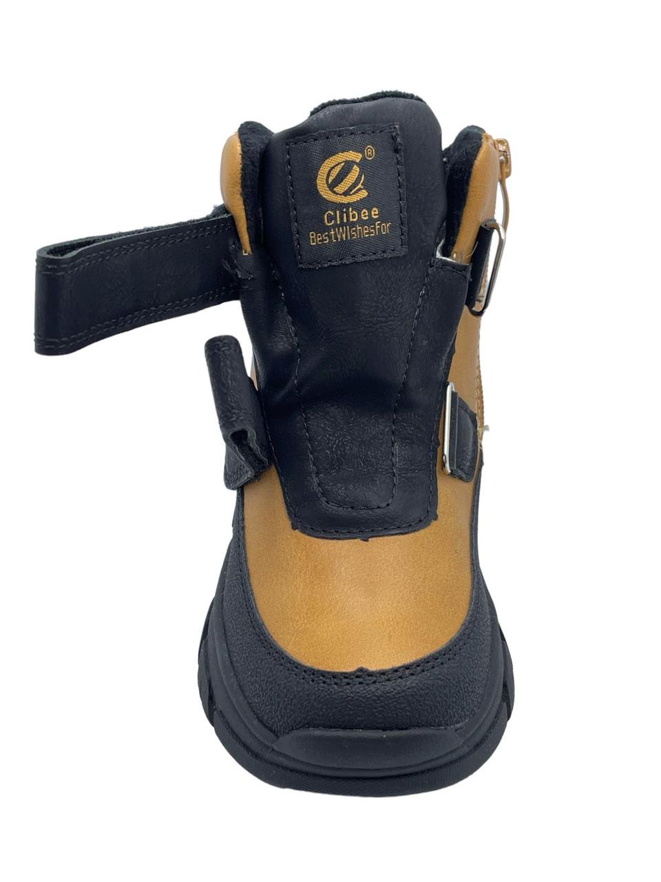 Черевики зимові для хлопчиків Clibee HB39939/26 р. 26 Коричневий - фото 5