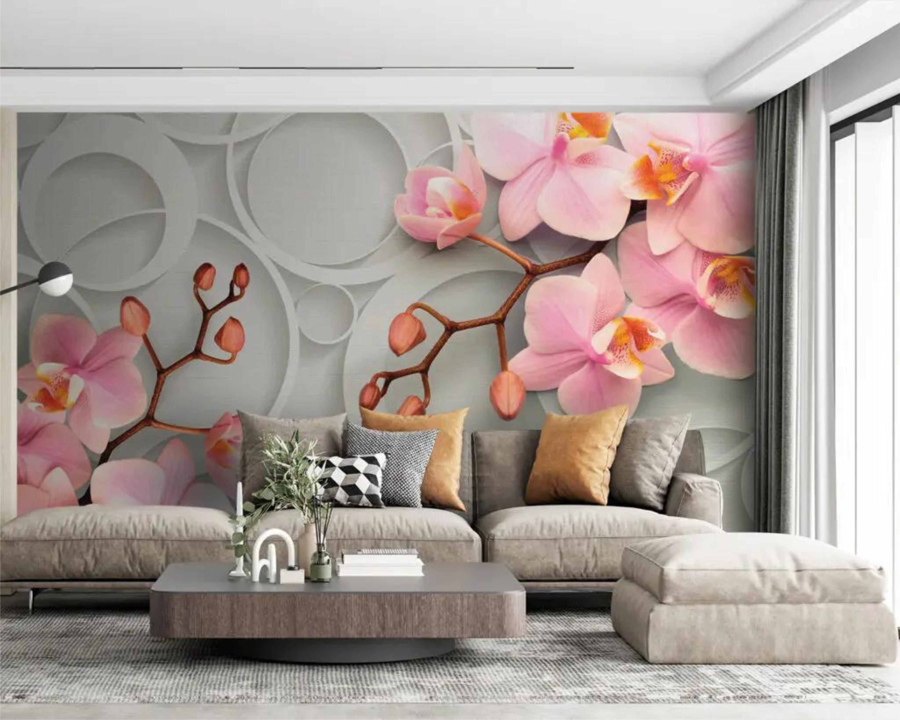 Фотообои Орхидеи Разноцветный (000232)