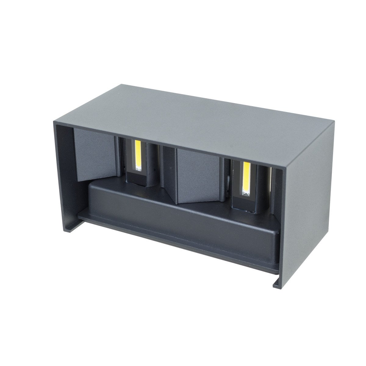 Світильник вуличний Brille AL-251/4х3W NW IP54 BK (34-405)