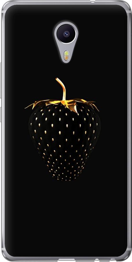Чехол на Meizu M3 Max Черная клубника (3585u-462-42517)