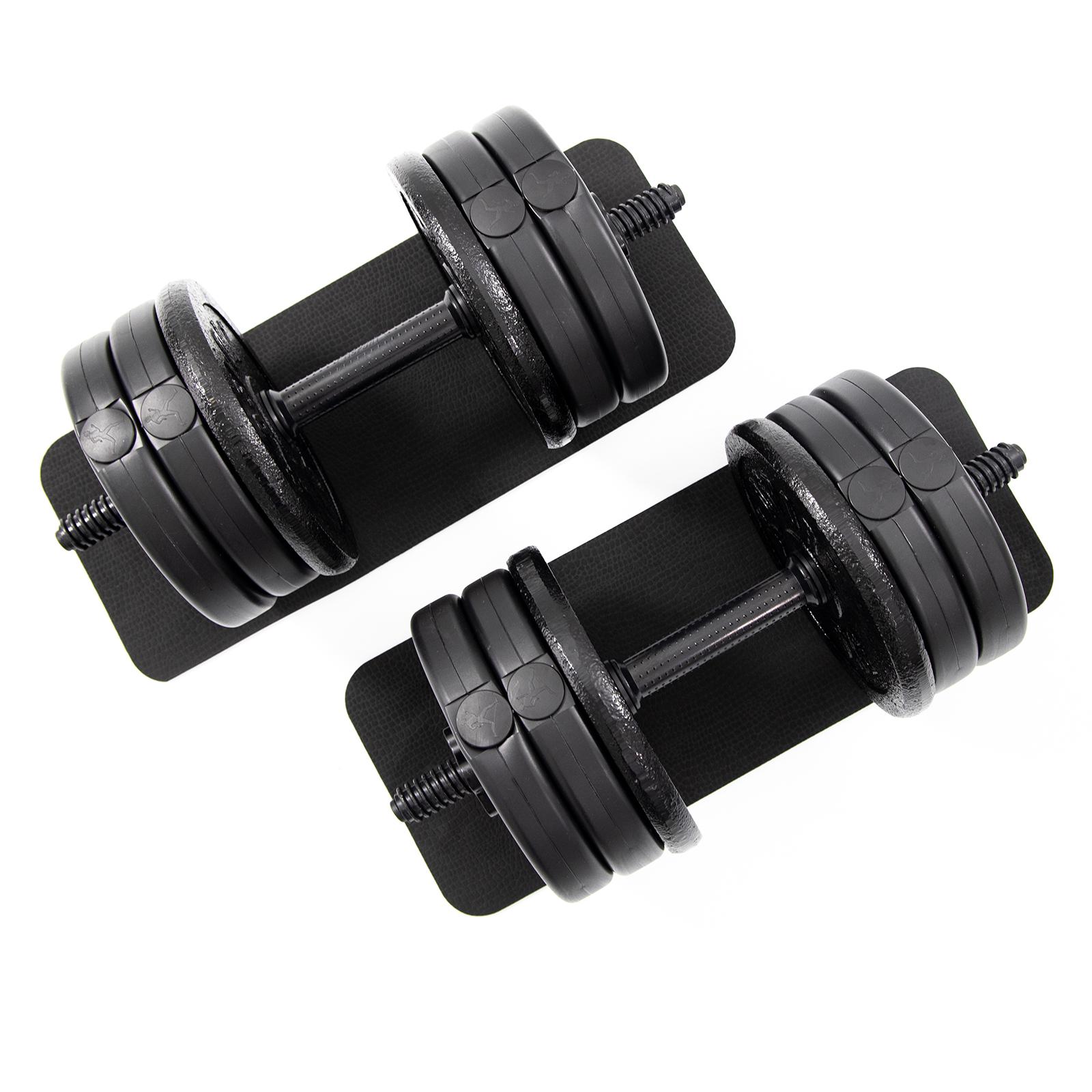 Гантелі набірні-розбірні з регульованою вагою OSPORT Mix 2 шт. по 20,5 кг (OF-0158) - фото 3 Гантелі набірні-розбірні з регульованою вагою OSPORT Mix 2 шт. по 20,5 кг (OF-0158) - фото 3