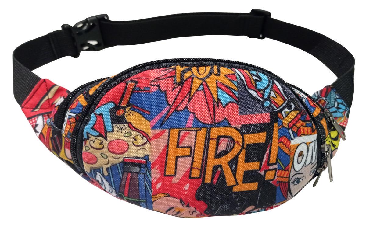 Сумка-бананка Tiger Rio Print Комиксы (S000170)