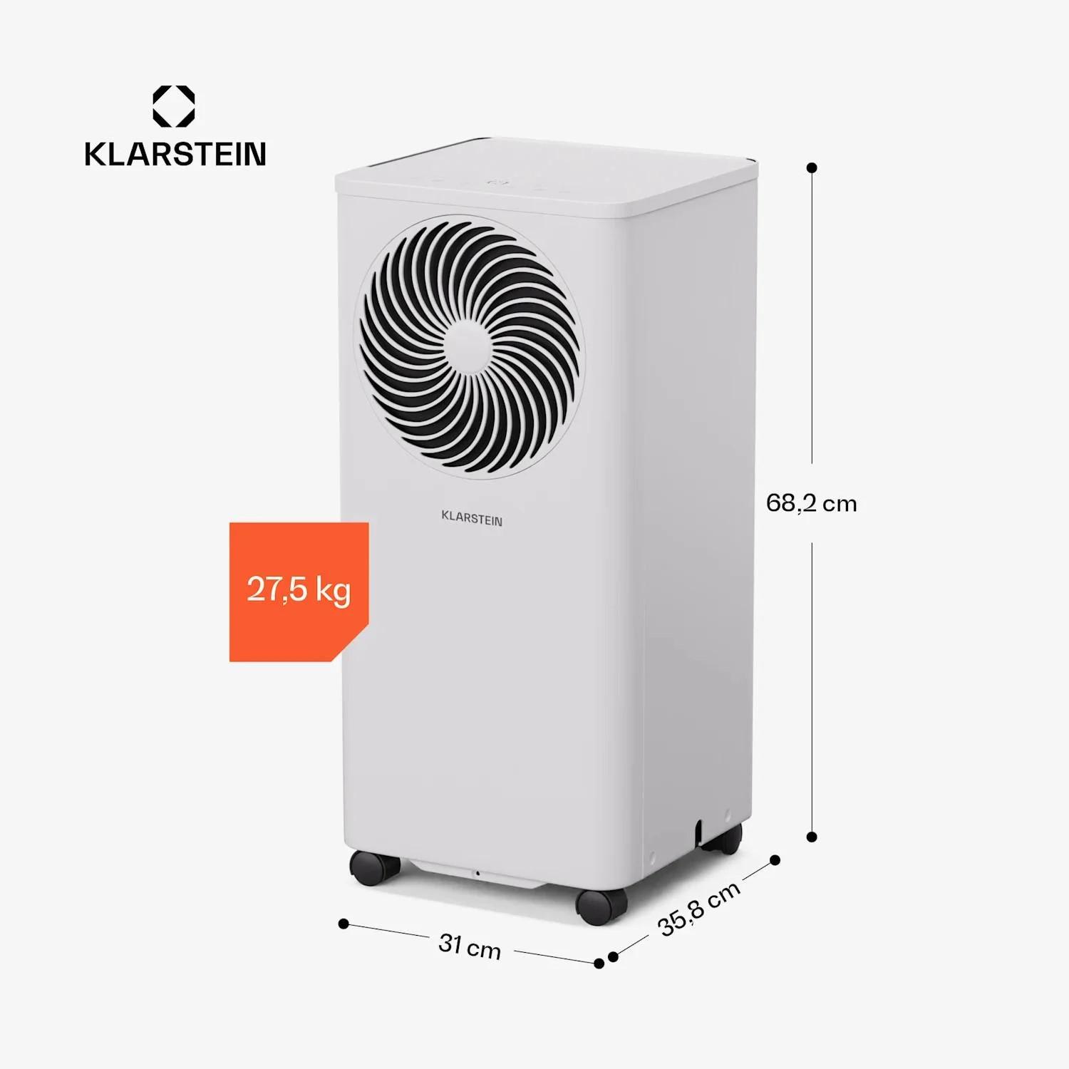 Кондиционер мобильный Klarstein Aero Ring Smart 9000 BTU Белый (10046097) - фото 3