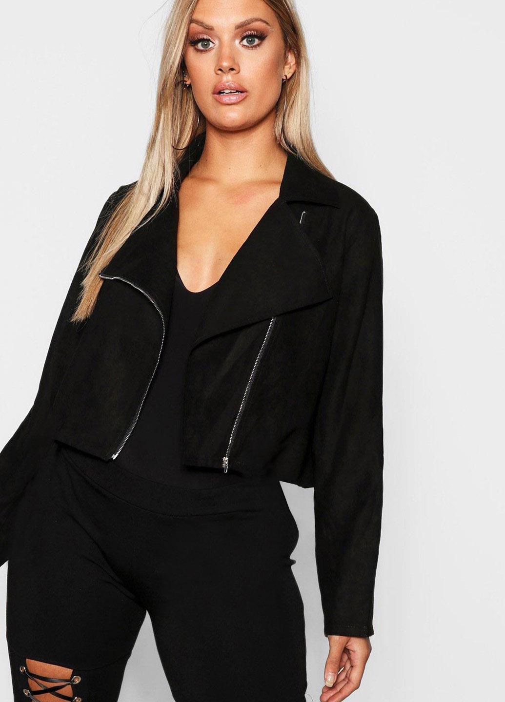 Ветровка Boohoo р. 44 Черный (PZZ779251b52)