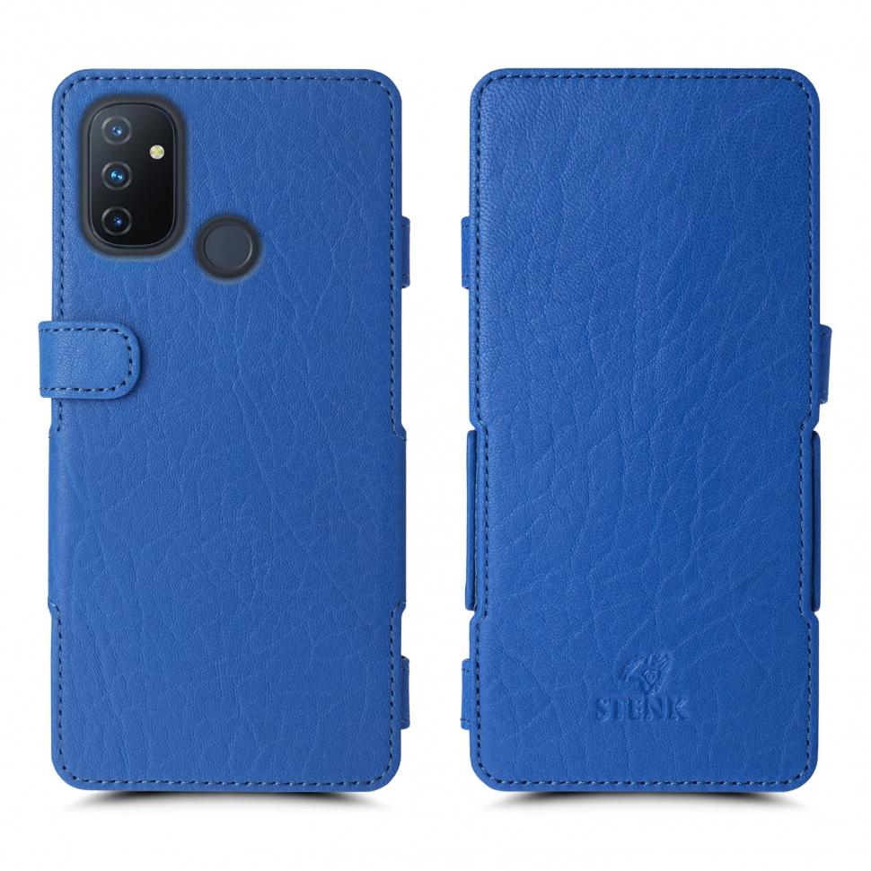Чехол книжка Stenk Prime для OnePlus Nord N100 Ярко синий (68207)