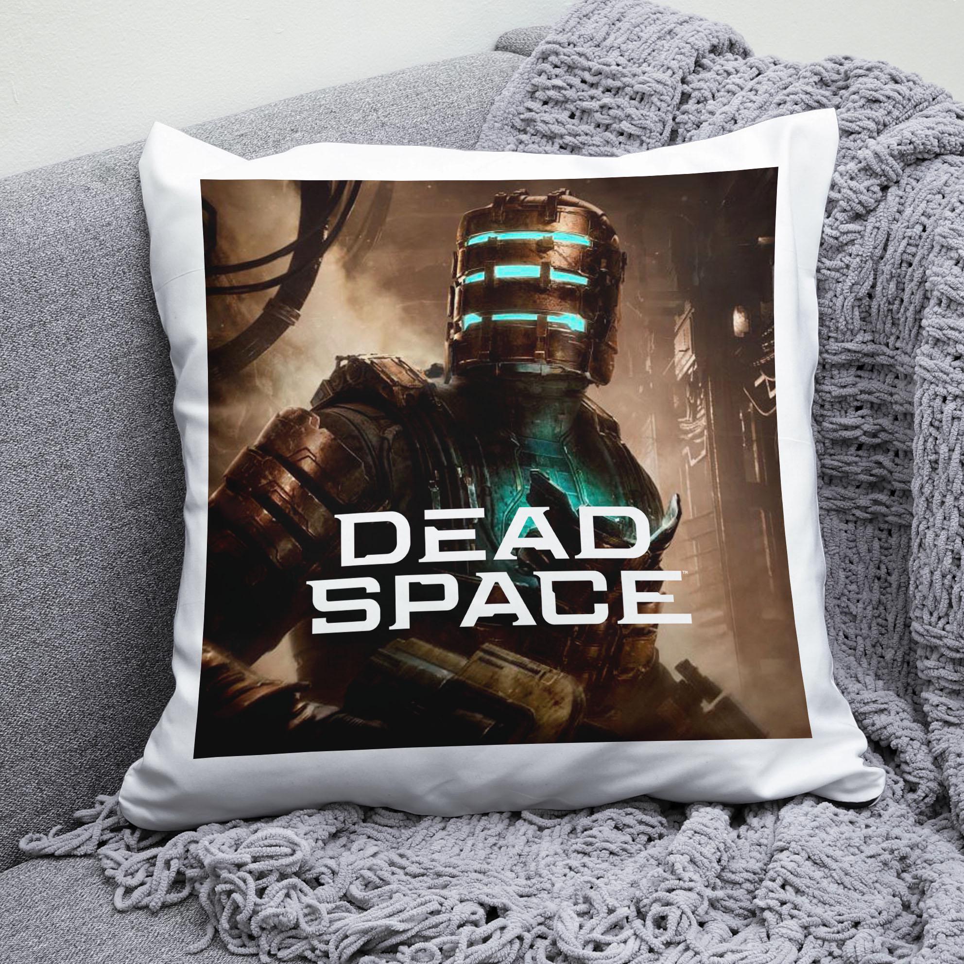 Плюшевая подушка квадрат с принтом игры Dead Space