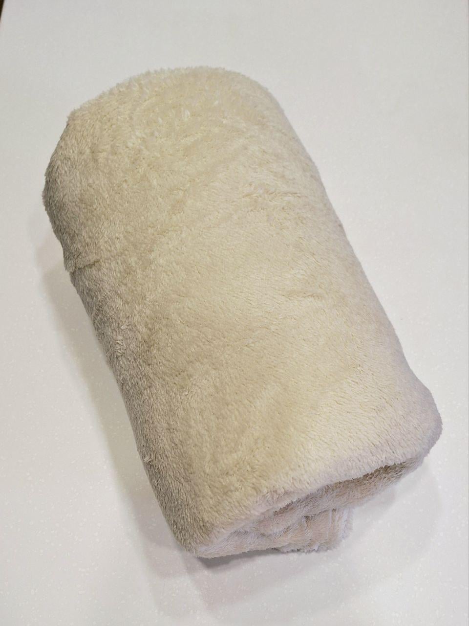 Плед-простыня флисовый Colorful Home Конфетка Кремовый (532)