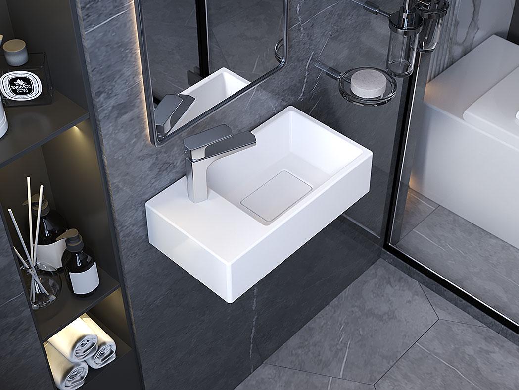 Умывальник подвесной Luxor Aldo L (739) - фото 2