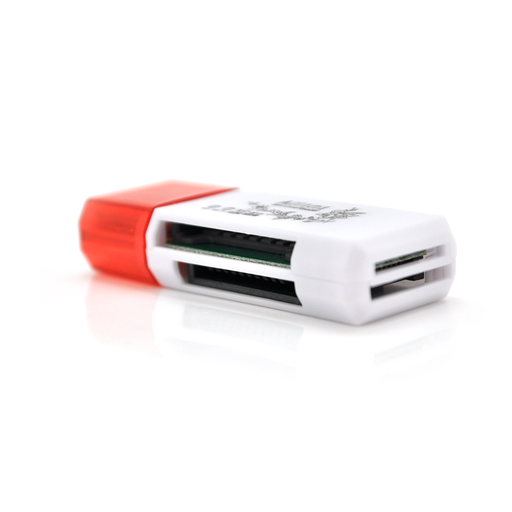 Кардридер универсальный Merlion CRD-4BL USB2.0 для TF Micro SD (6412)