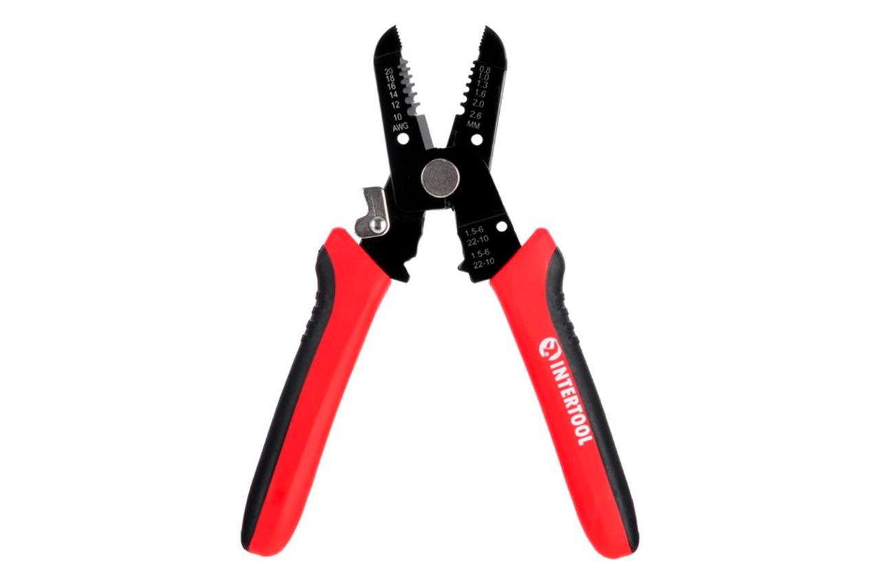 Сниматель изоляции Intertool 190 мм x 0,8-2,6 мм2 (HT-7028)