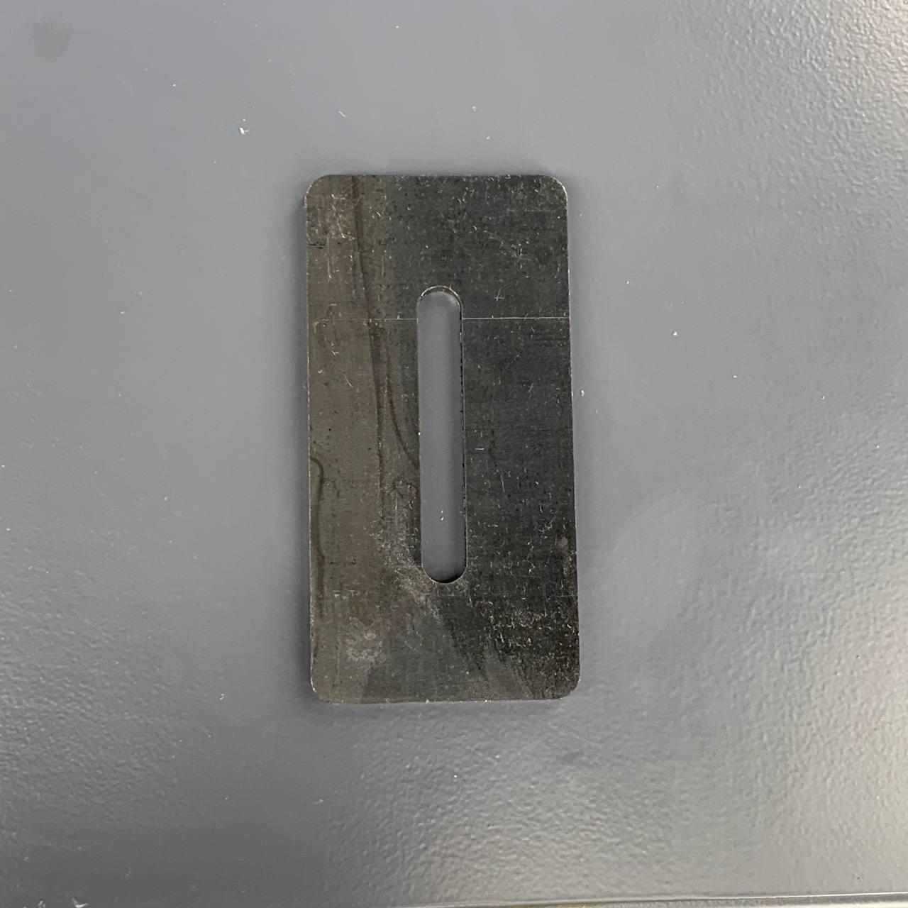 Накладка стальная приварная для замка 100х50 мм толщина 4 мм 1 шт. (2635464224/К1383) - фото 3 Накладка стальная приварная для замка 100х50 мм толщина 4 мм 1 шт. (2635464224/К1383) - фото 3