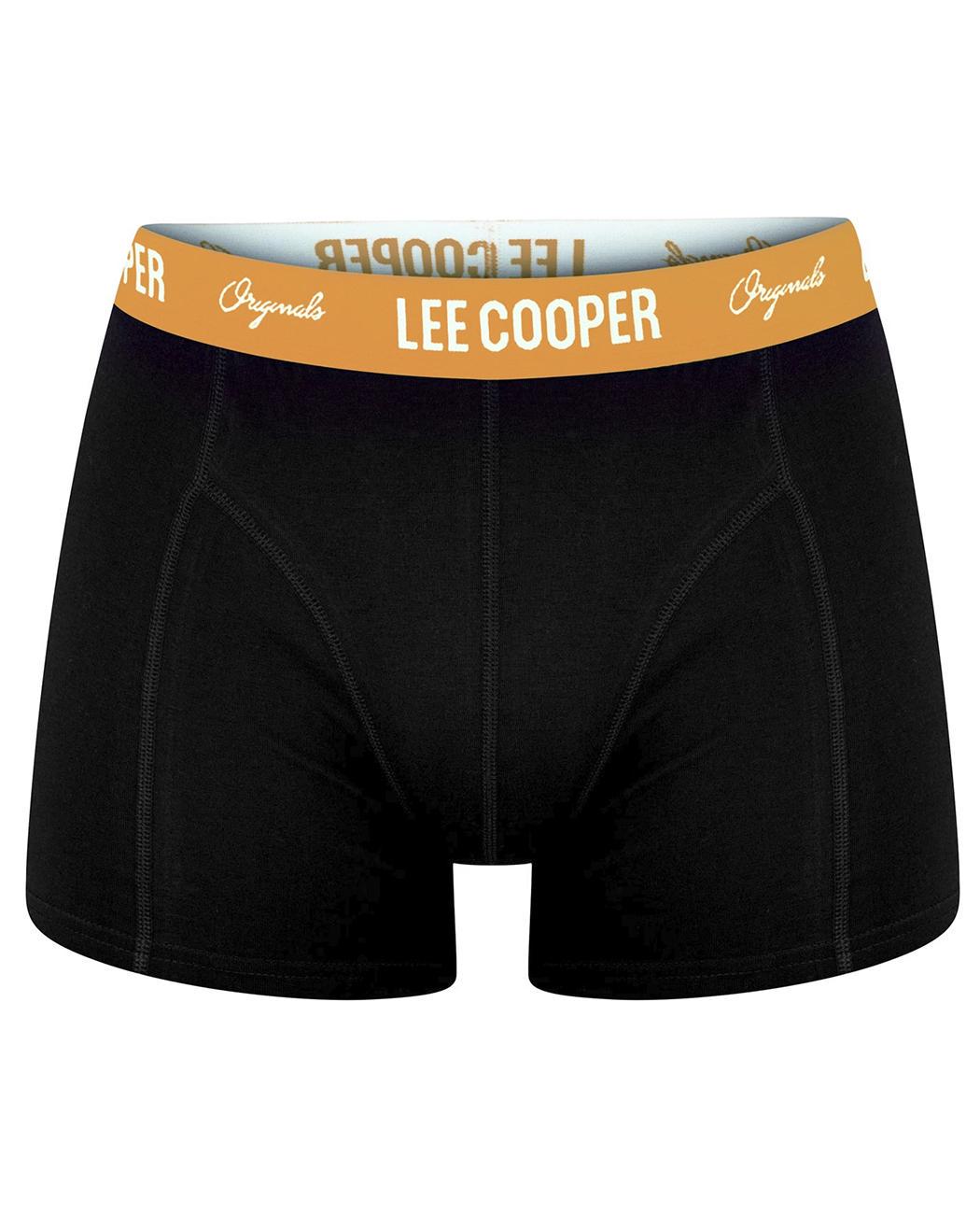 Трусы-боксеры мужские Lee Cooper 422174 XXL Черный/Оранжевый (4221744051044)