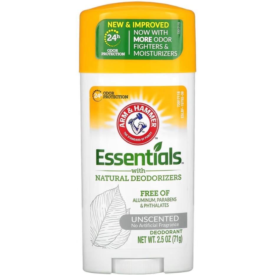 Дезодорант Arm&Hammer Essentials with Natural Deodorizers Deodorant Unscented 71 г