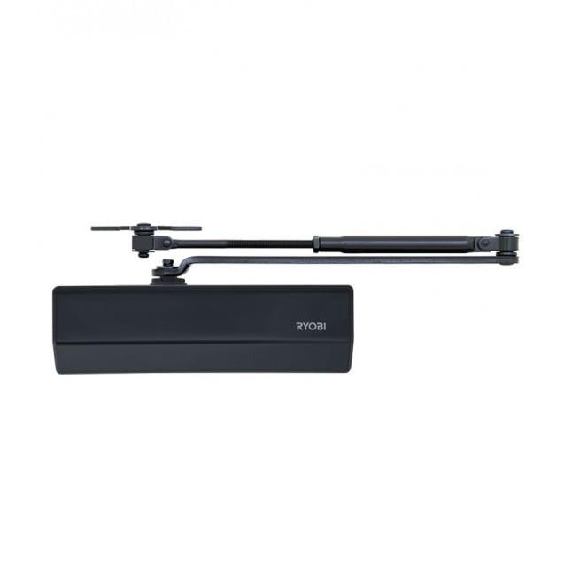 Доводчик накладной дверной RYOBI D-1554 UNIV_ARM до 80 кг Серый антрацит (1705827415) Доводчик накладной дверной RYOBI D-1554 UNIV_ARM до 80 кг Серый антрацит (1705827415)