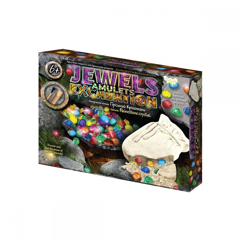 Набор для раскопок Danko Toys JEWELS AMULETS EXCAVATION Горный хрусталь (JAEX-01-01) Набор для раскопок Danko Toys JEWELS AMULETS EXCAVATION Горный хрусталь (JAEX-01-01)