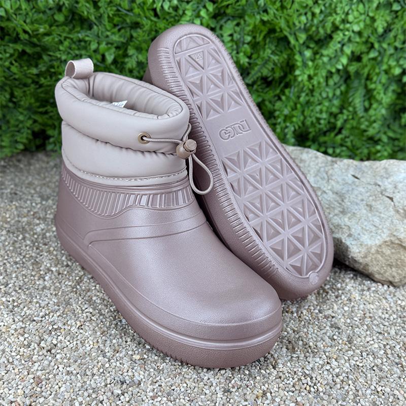 Чоботи жіночі пінові утеплені Е-001060-1 p. 39 25-25,5 см Бежевий (118293078) - фото 4 Чоботи жіночі пінові утеплені Е-001060-1 p. 39 25-25,5 см Бежевий (118293078) - фото 4