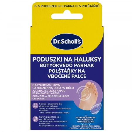 Подушки от косточки на ноге Dr. Scholl’s защита и уменьшение давления 5 шт. (33972641)