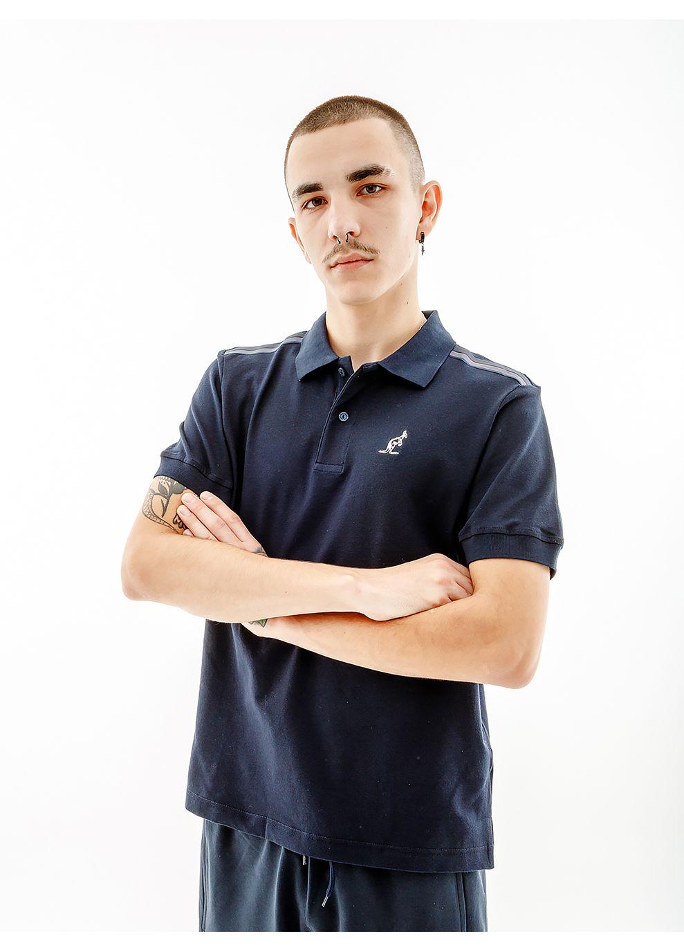 Футболка мужская Australian TAPE STRIPE POLO CLUB PIQUE' L Синий (7dLSUPO0060-200 L)