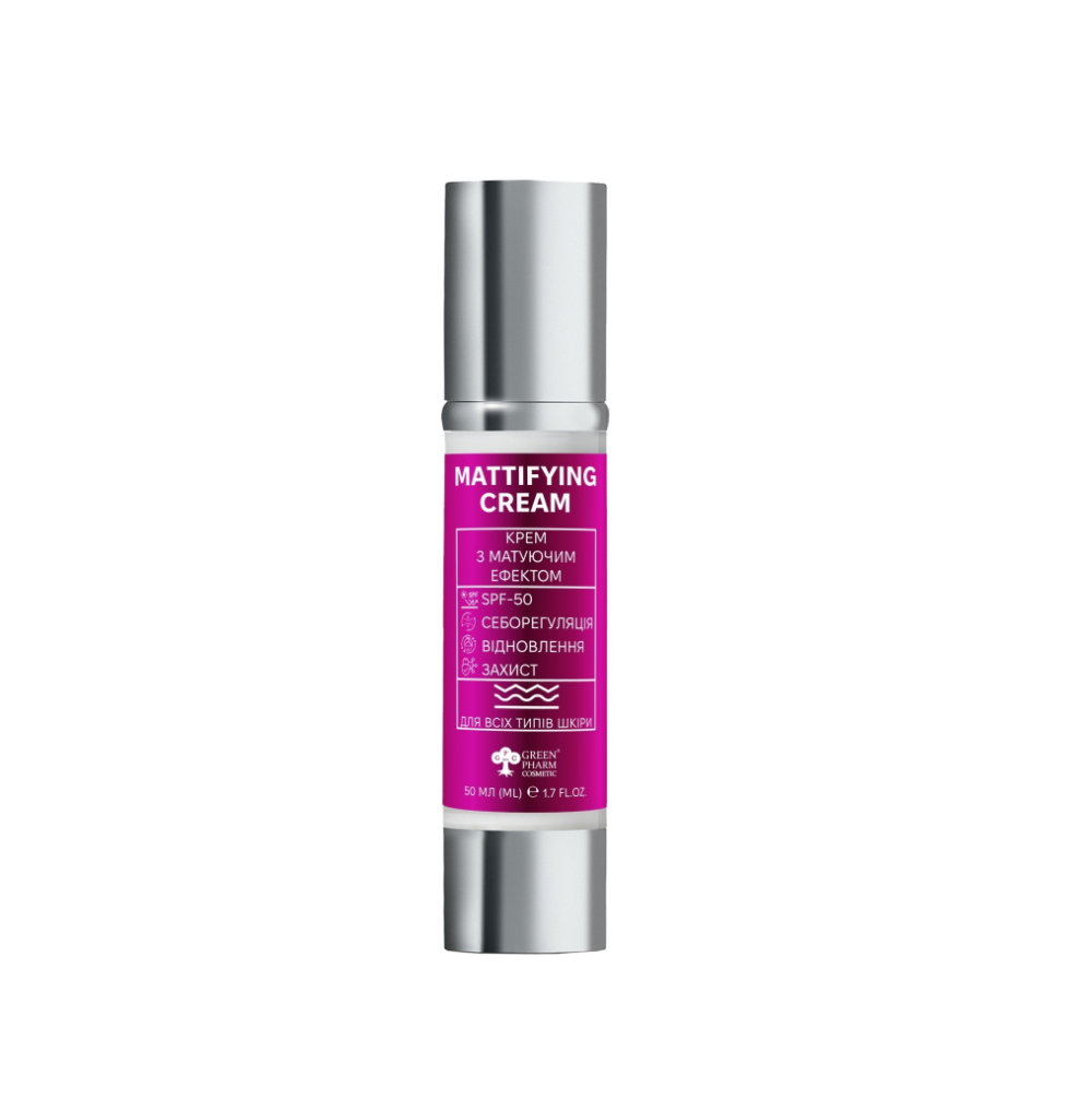Крем з матуючим ефектом Green Pharm Cosmetic Matting Effect SPF50 50 мл