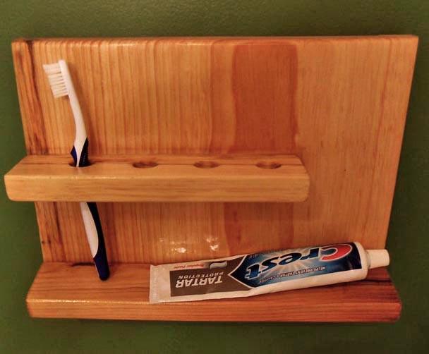 Органайзер для зубных щеток из дерева Аземор Сиена (ОЗЩ-002605)