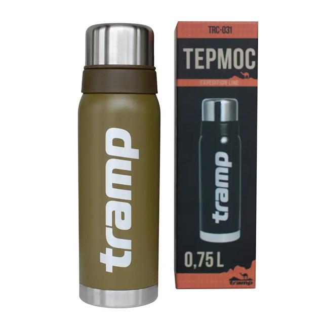 Термос питьевой Tramp Expedition Line 0,75 л Оливковый (UTRC-031-olive) - фото 3