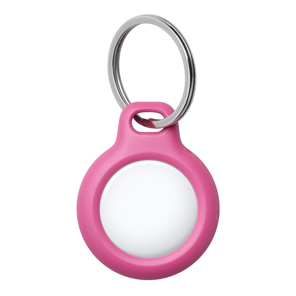 Тримач для смарт-трекера Belkin Secure Holder with Key Ring AirTag Рожевий (F8W973BTPNK) - фото 3
