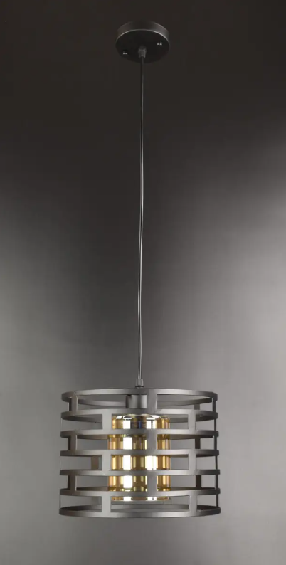 Люстра потолочная подвесная в стиле LOFT 12716/1-br Черный (NA005112)