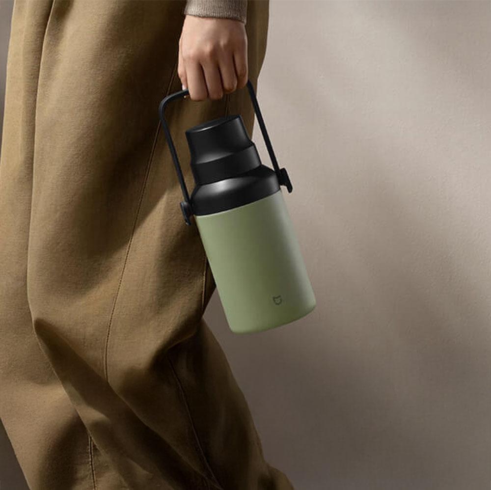 Термос MiJia Big Belly Thermos Cup 1 л Green (MJDDB01PL) - фото 7 Термос MiJia Big Belly Thermos Cup 1 л Green (MJDDB01PL) - фото 7
