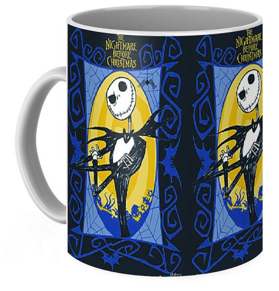 Чашка Кошмар перед Різдвом The Nightmare before Christmas Jack x3)