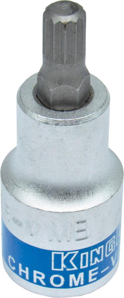 Головка торцева KING ROY з бітою SPLINE 1/2 М8 55 мм (30821-M8)