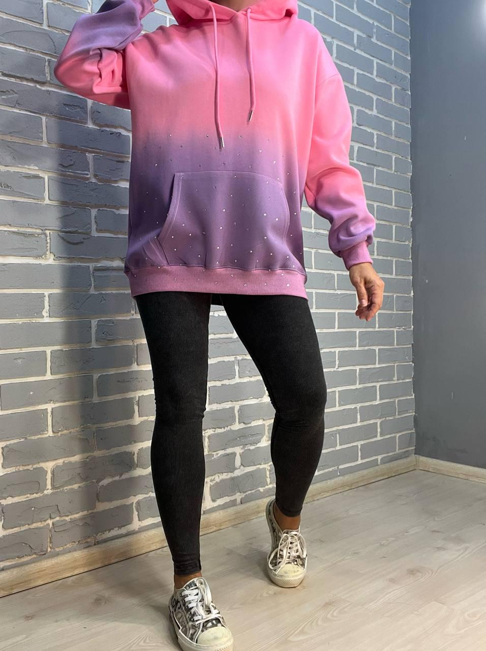 Лосины женские A-N 2306 рубчик варка тай дай трикотаж тонкие M Серый (1449) - фото 9 Лосины женские A-N 2306 рубчик варка тай дай трикотаж тонкие M Серый (1449) - фото 9