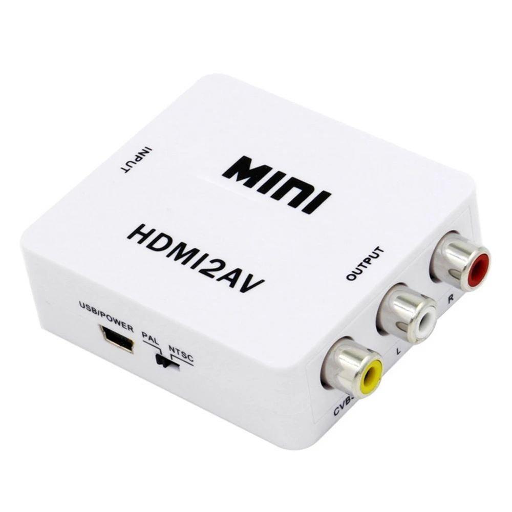 Адаптер-відеоконвертер HDV-610 AV-001 з HDMI на RCA Білий (2134436613) - фото 4