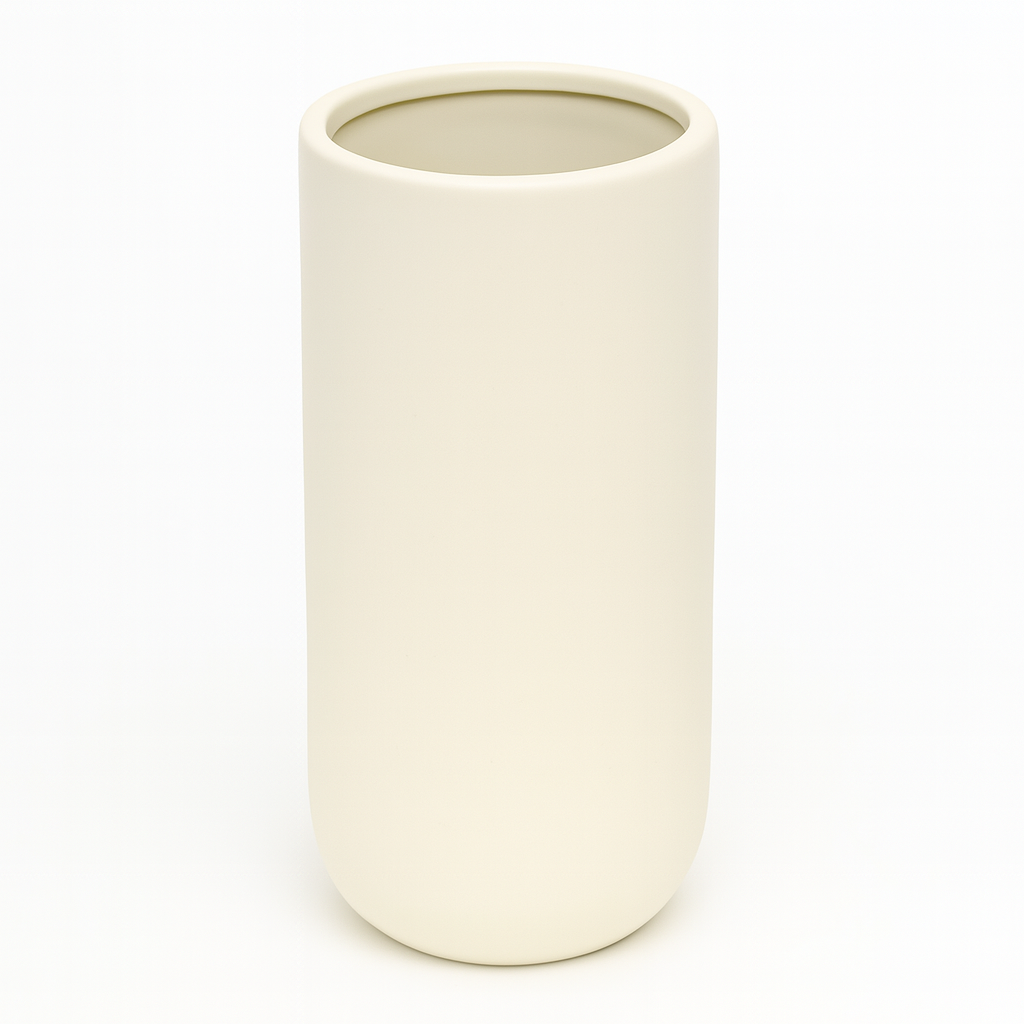 Ваза Stenson R95393-M Satus керамическая 10х20 см (604549)