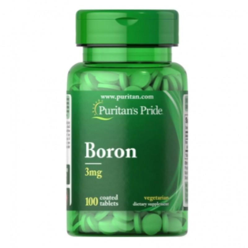 ᐉ Витамины Puritan's Pride Boron 3 мг 100 таблеток (PTP-15820) • Купить ...