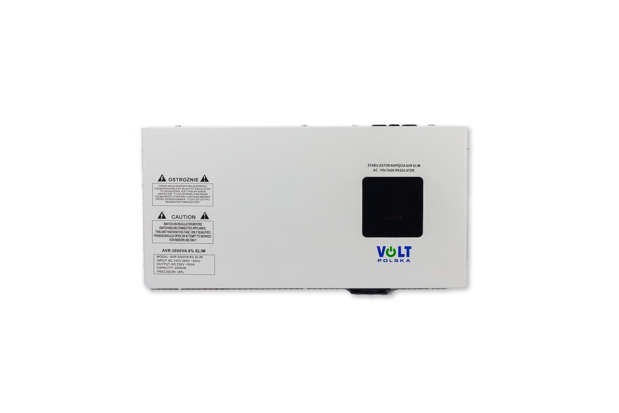 Стабилизатор напряжения Volt Polska SLIM AVR 3000VA 8% (5AVRZS3000)