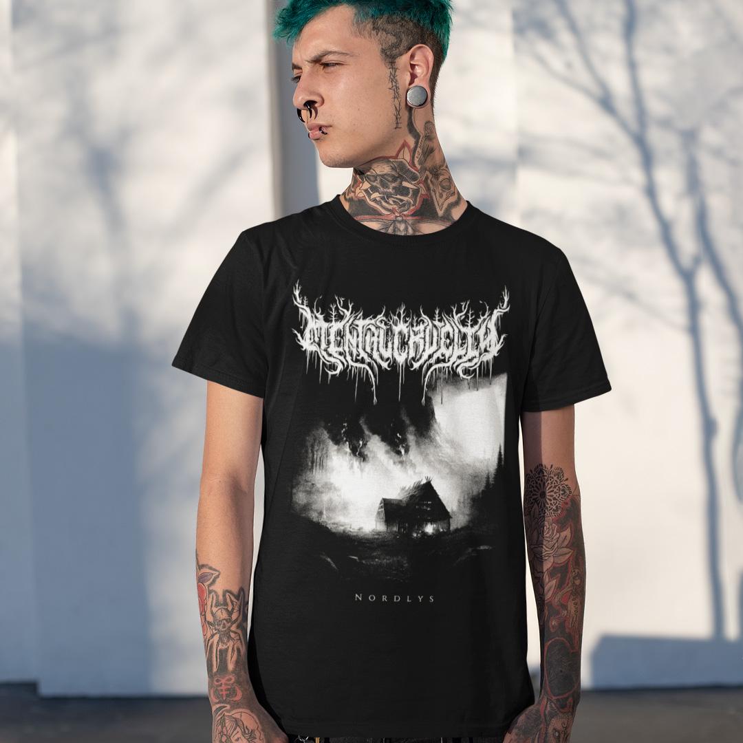 Футболка унисекс Mental Cruelty Nordlys M Черный (32697671)