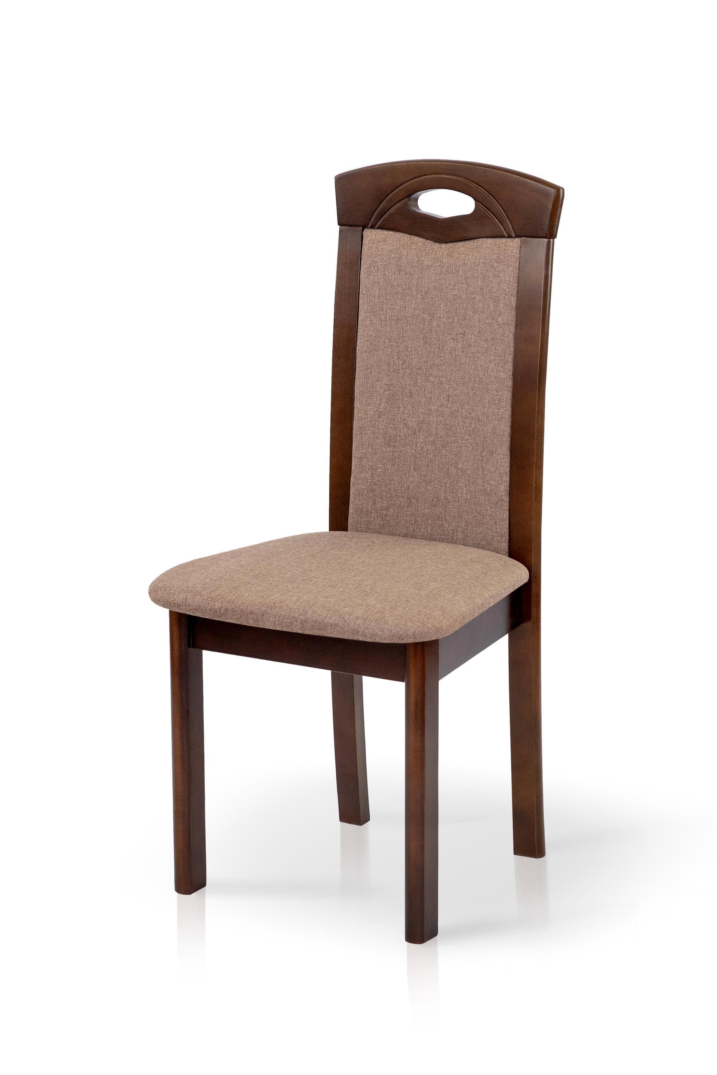 Стілець для кухні та вітальні УЛЬТРА Честер 450х940х430 мм Горіх темний/Саванна (GAА0048026)