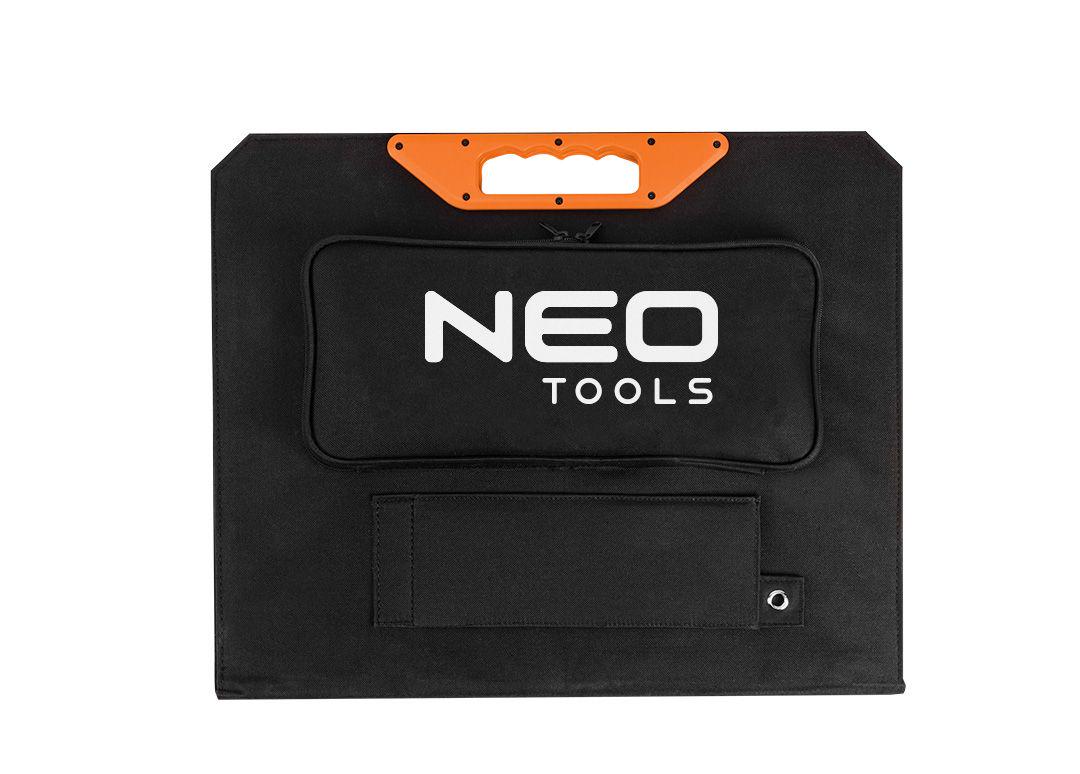 Сонячна панель NEO tools 90-142 140 Вт USB-C з регулятором напруги Чорний (18253515) - фото 2