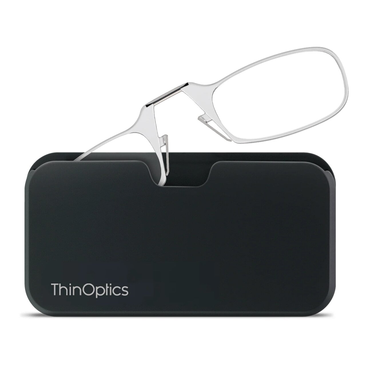 Очки для чтения Thinoptics с классическим черным чехлом/диоптрий '+1,50 Прозрачный (1.5CBUP)