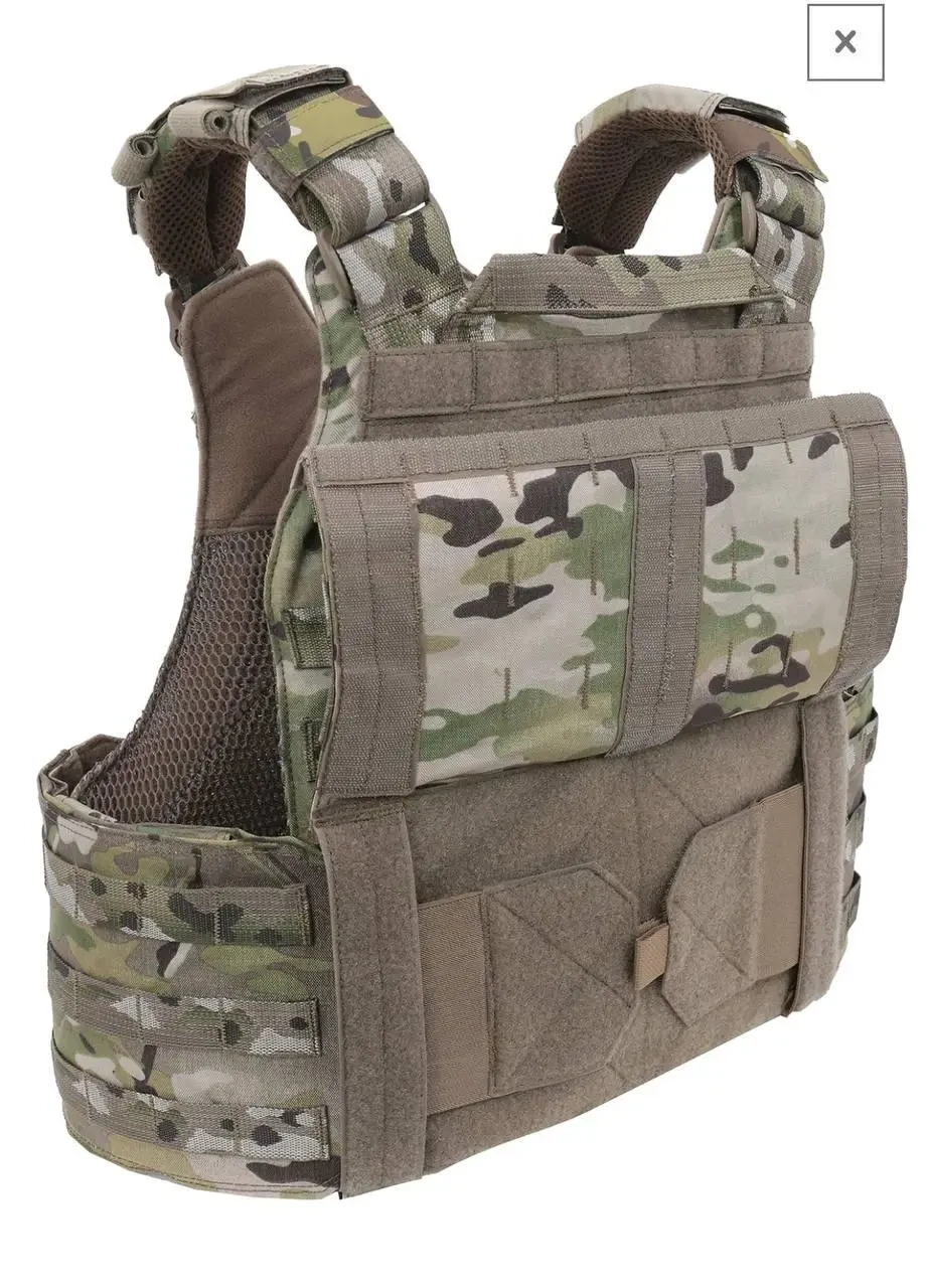 Плитоноска Warrior Assault Systems Quad Release Carrier с баллистическими вставками L Multicam - фото 6