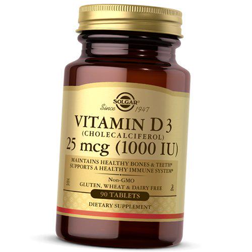 Витамин Д3 Vitamin D3 1000 холекальциферол 90 таблеток (36313177)
