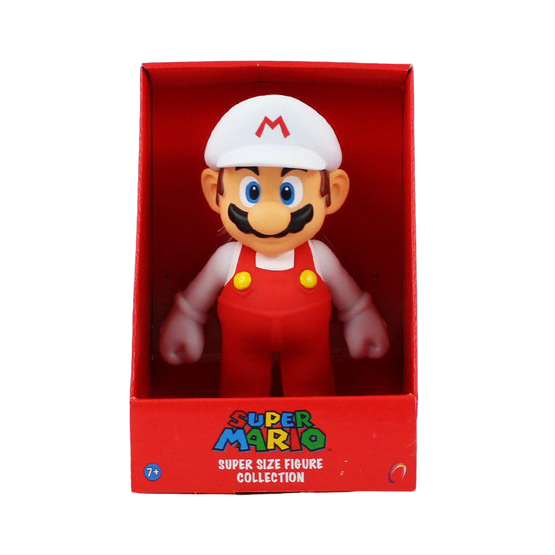 Фігурка Super Mario вінілова біла капелюх/червоні штани 23 см (eacb2676)