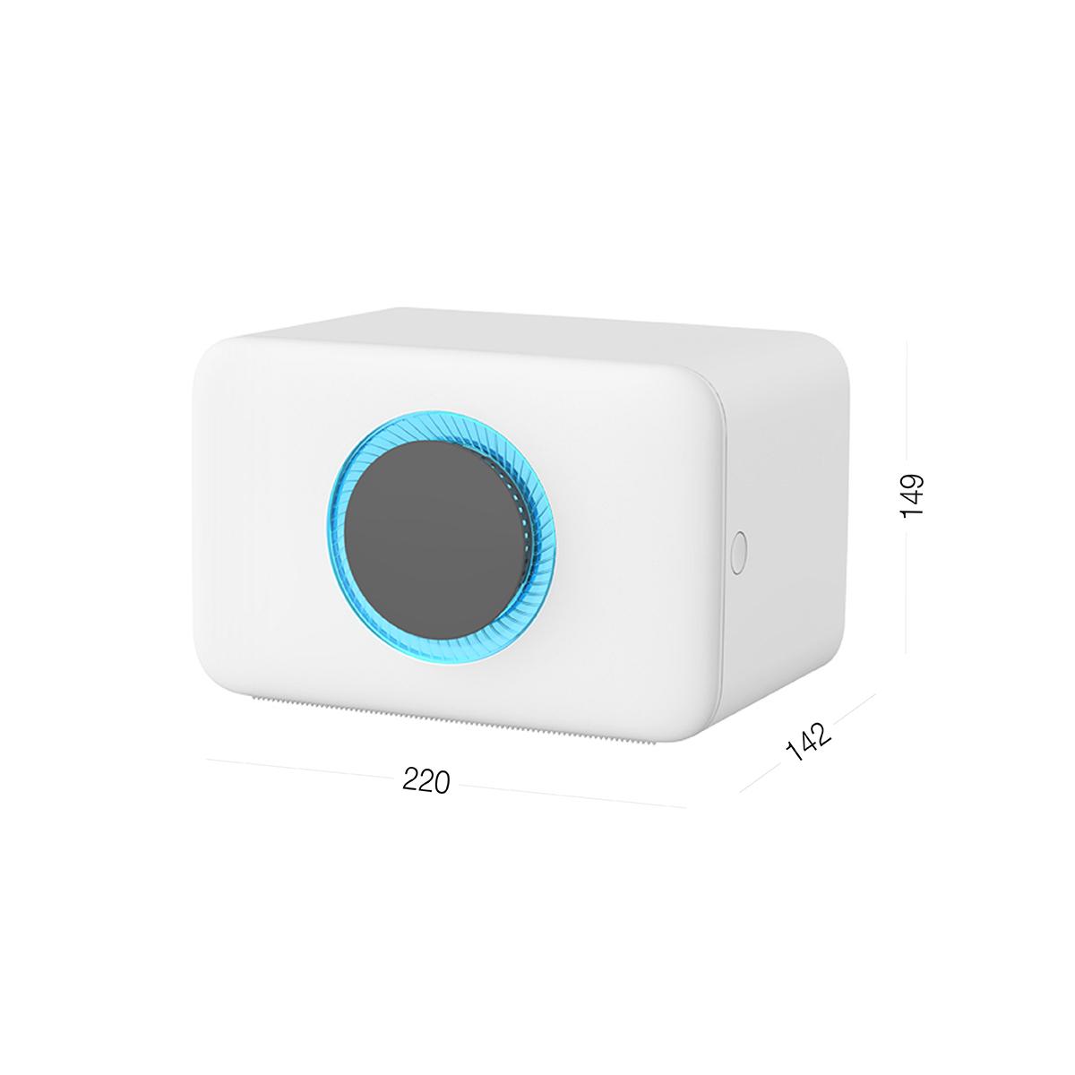 Держатель для туалетной бумаги MVM BP-41 white/gray с крышкой Белый (224807) - фото 2 Держатель для туалетной бумаги MVM BP-41 white/gray с крышкой Белый (224807) - фото 2