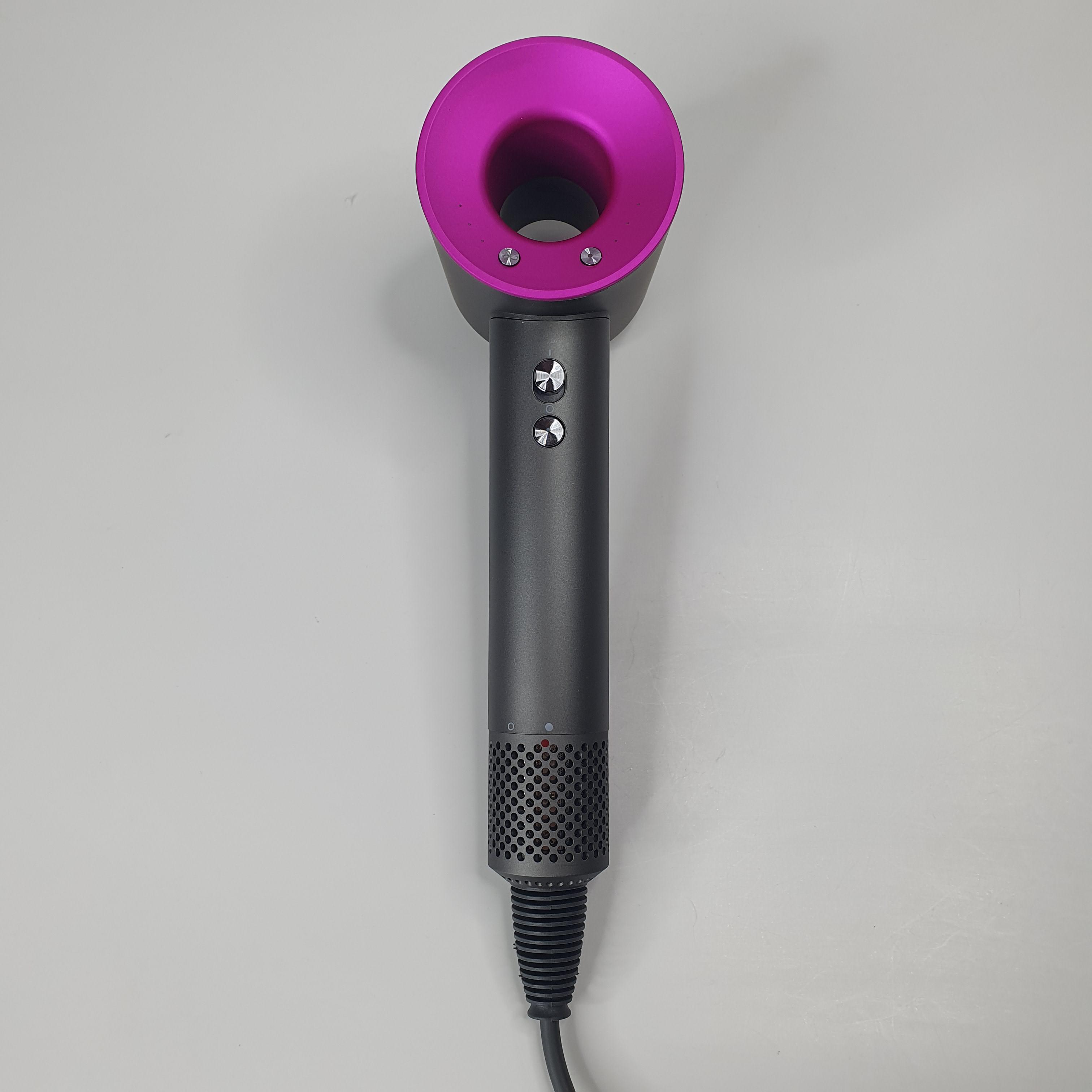 Фэн-стайлер профессиональный Super Hair Dryer 5в1 для укладки волос с магнитными насадками и диффузором 1600 Вт Purple (DJ-33) - фото 10