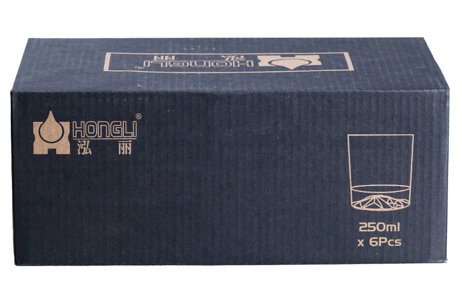 Набір склянок для віскі із товстого скла 6 шт. по 250 мл Прозорий - фото 4